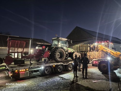Fin de chargement - Départ pour la plantation