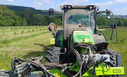 Machine spécifique pour entretien de verger et de vos noisetiers